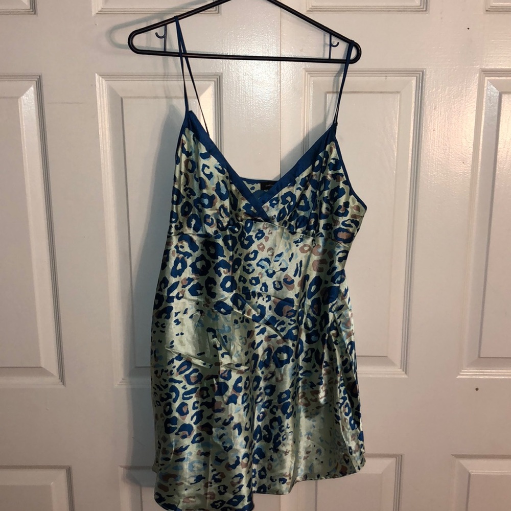 Silk Cheetah Print Undergarment